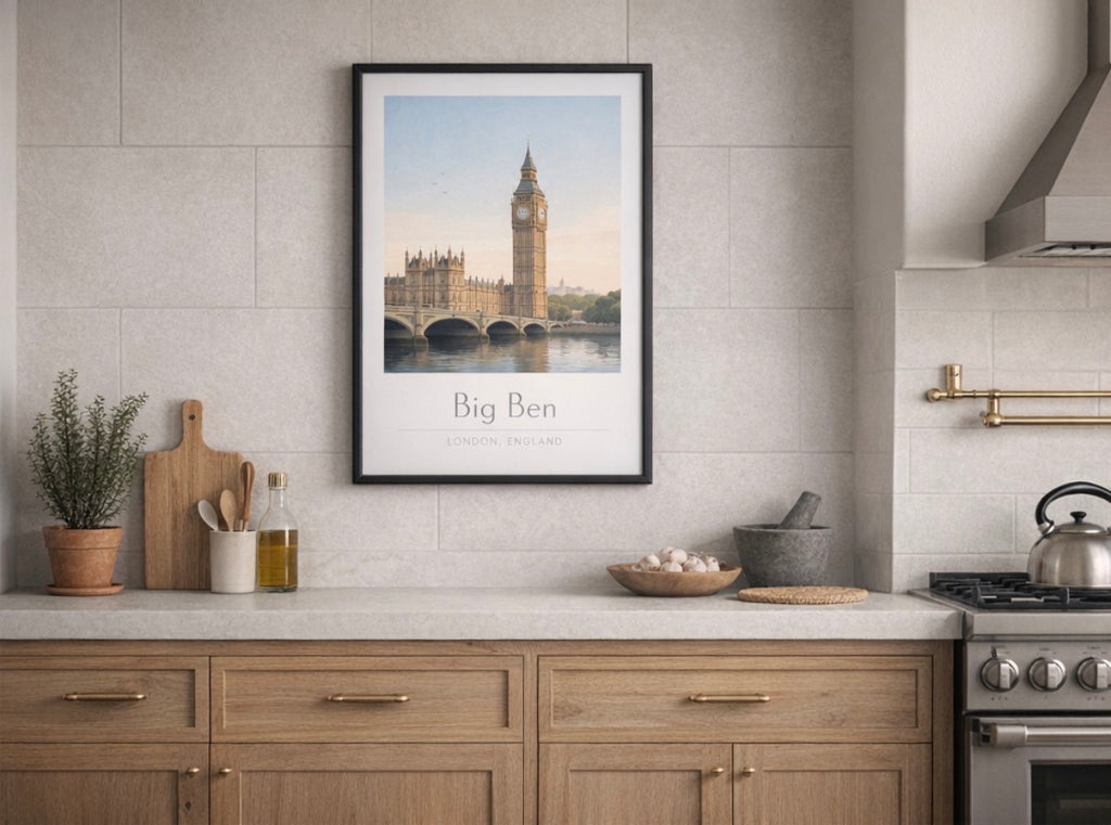 Big Ben wall art